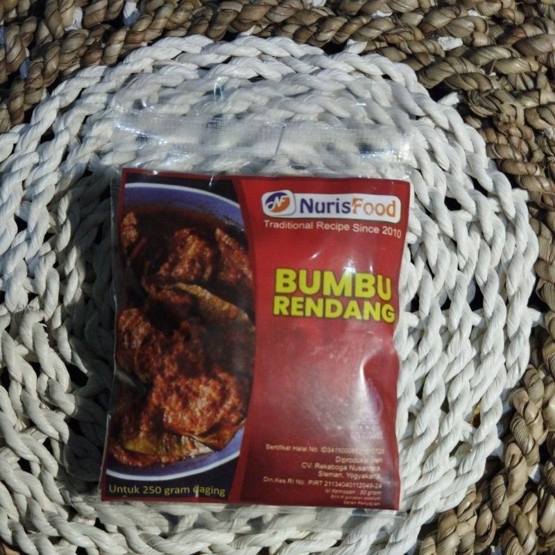 

BUMBU INSTAN NURIS FOOD 30gr/ SOLUSI MASAK ENAK & SEHAT