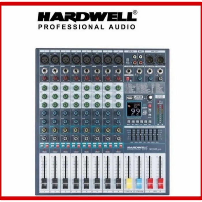Distributor Mixer audio Hard Well mx 800 pro mx800pro mx 800pro bluetooth