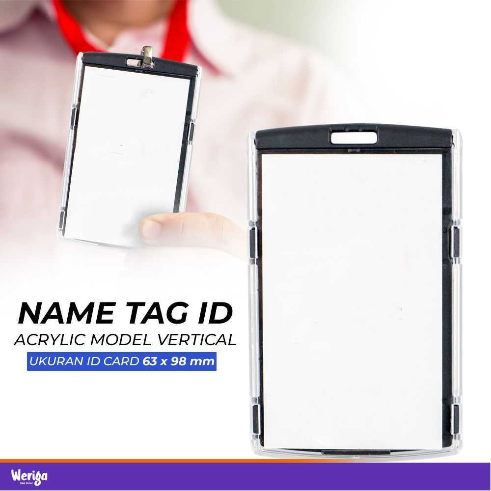 

REAP Name Tag ID Acrylic Model Vertical - 7117