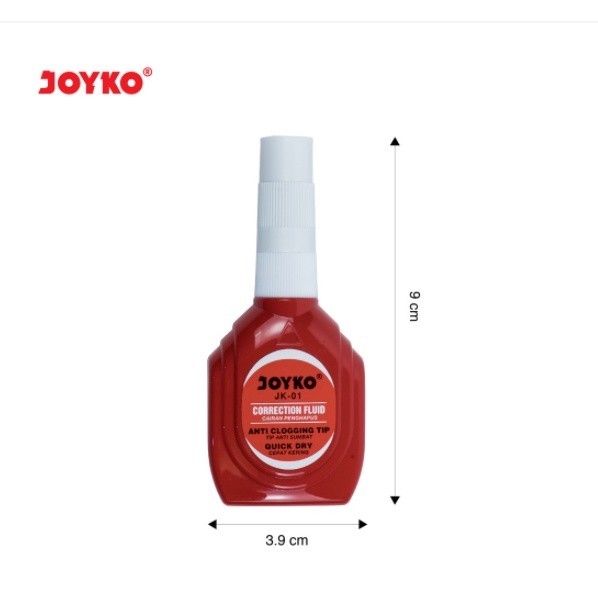 

Tipe X Cair Correction Pen Fluid Koreksi Tip Ex Cair Penghapus Pena Joyko Cair Koreksi Pen 0198