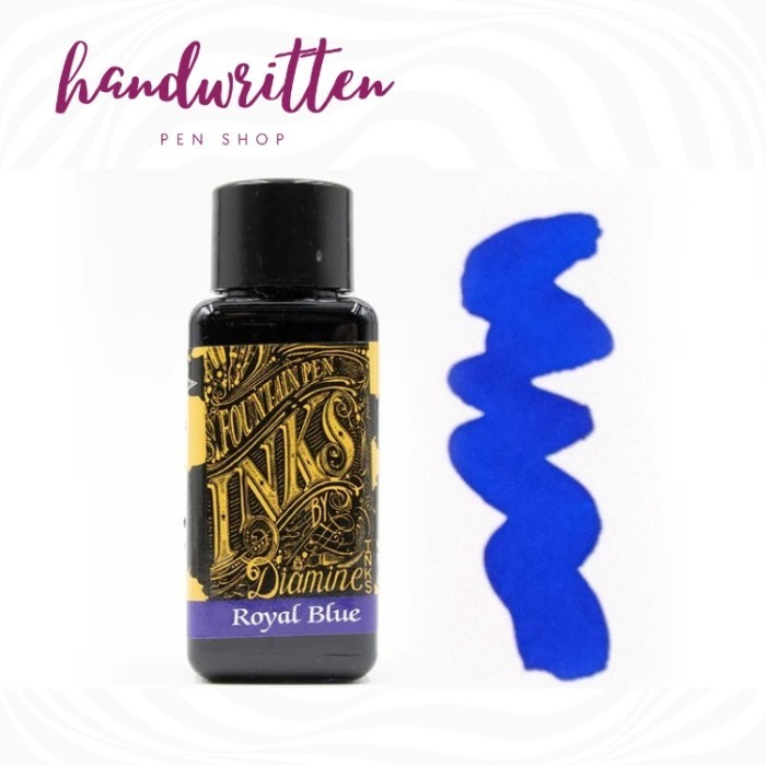 

[Terbaru]ATK- DIAMINE Fountain Pen Ink 30ml Blue / Tinta Fountain Pen - Royal Blue