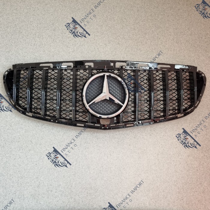 Grill GT GTR Mercedes Benz W212 Facelift 2013-2016 Grille Mercy W212 - Black