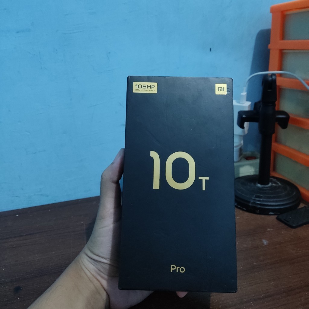 DUS BOX XIAOMI MI10T PRO 8 256 GB ORIGINAL BAWAAN