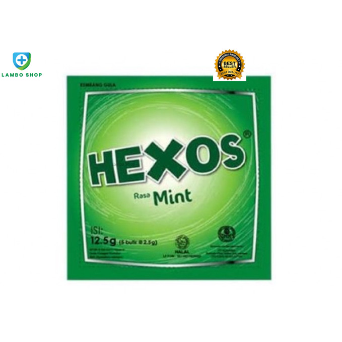 

Permen Hexos rasa mint