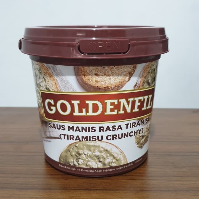 

Goldenfil Tiramisu Crunchy 1 kg Lampung