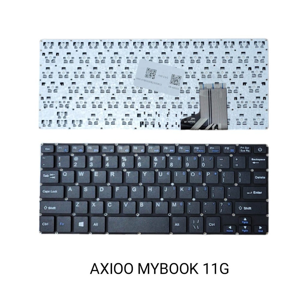 Keyboard Laptop Axioo Mybook 11G - Black