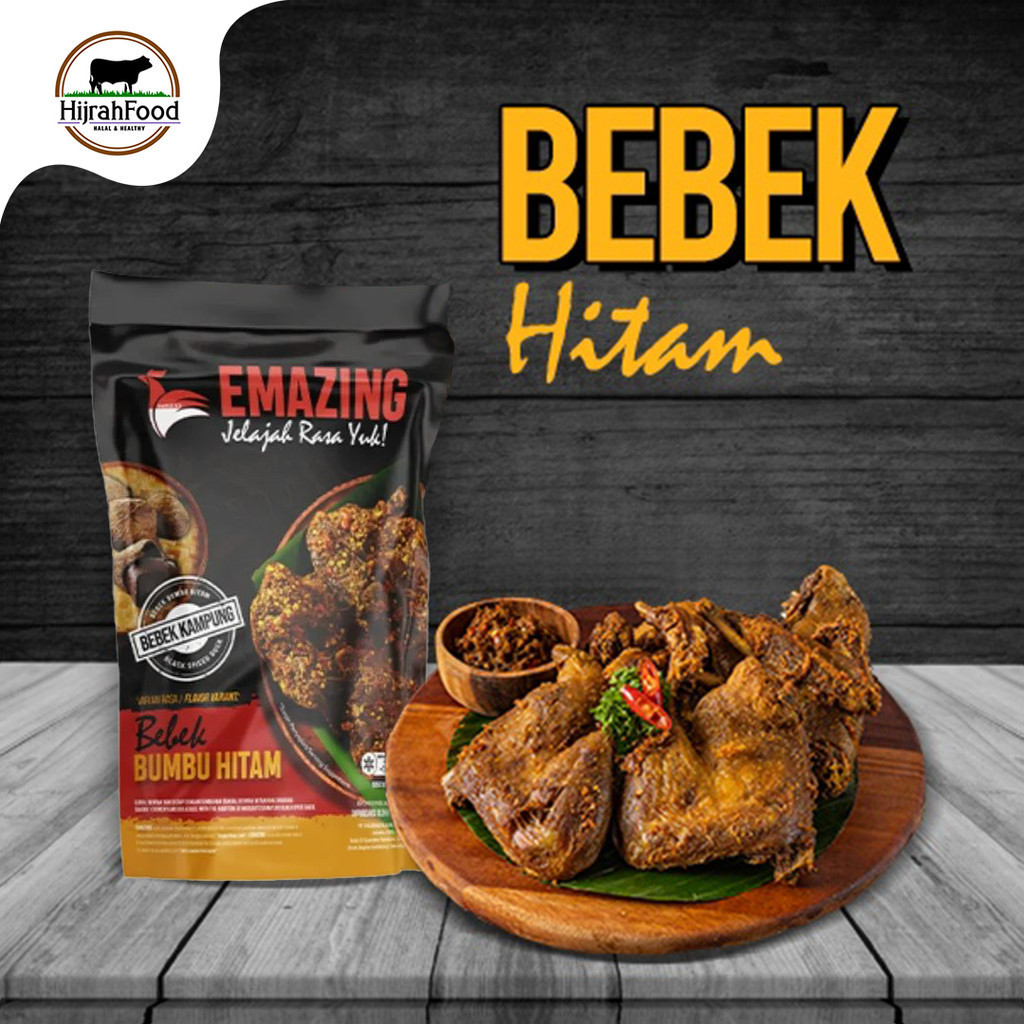 

Emazing Bebek Hitam 900 gram Khas Madura Siap Masak Higienis Frozen Food