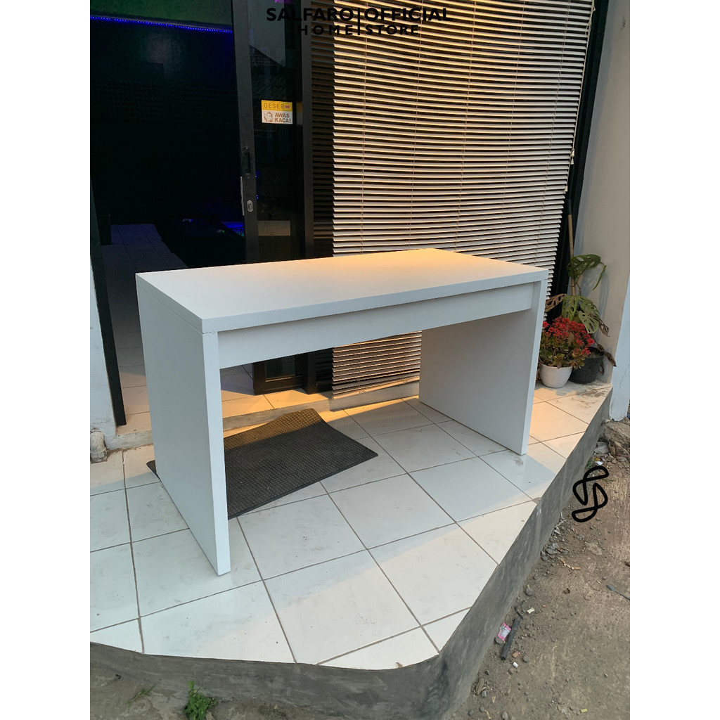 Meja Kerja Kantor Belajar Minimalis Komputer Minimalis Komputer Modern Aesthetic Estetik