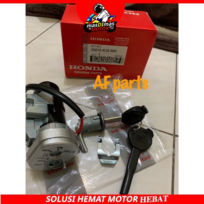 kunci kontak set + kunci jok Beat fi, beat new 2013-2014 K25 beat fi stater kasar