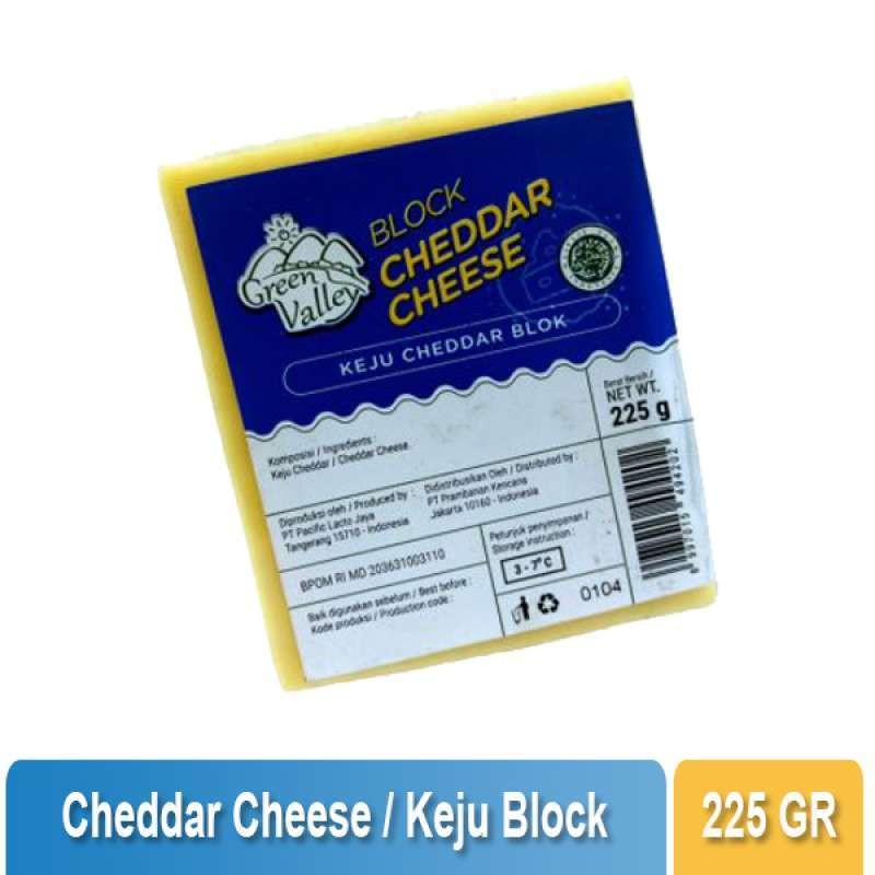 

Green Valley Block Cheddar Chesse 225 Gr