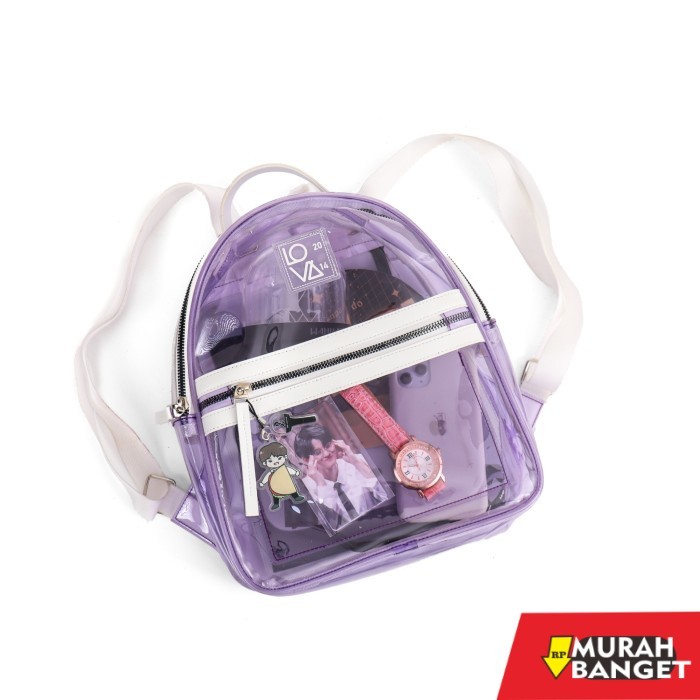 tas ransel wanita import Lova.id - MAROLA - Tas Ransel Wanita - Putih