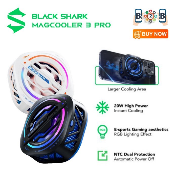 Black Shark 3 Pro FunCooler Pro - BlackShark Fun Cooler Cooling Fan - Funcooler 3