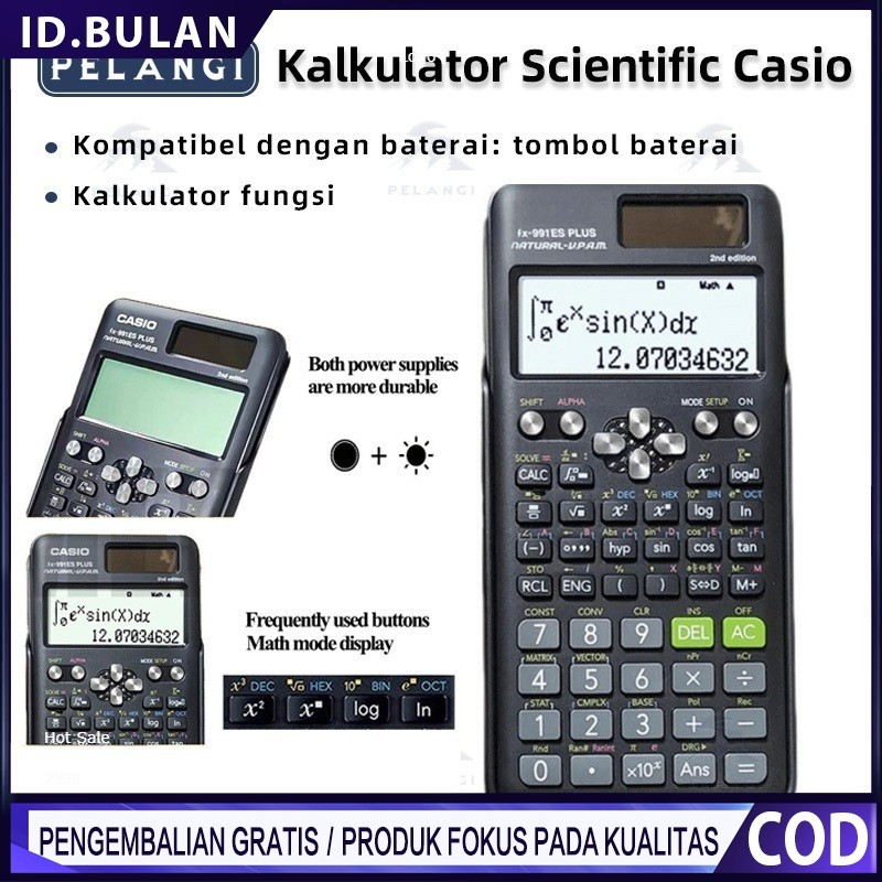 

Kalkulator Scientific Casio FX-991EX Kalkulator Scientific Casio ilmiah FX-991EX Classwiz Asli dan Bergaransi FX-991CW Kalkulator Ilmiah Original 991ES-Plus Kalkulator Casio Scientific Calculator Casio Scientific Kalkulator Scientific Casio 82ms