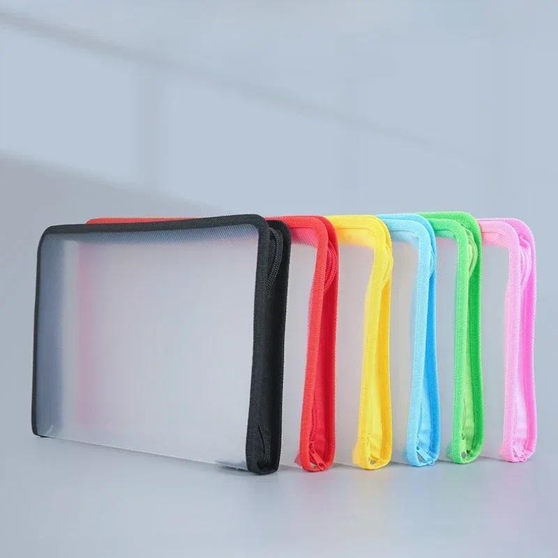 

A4 Portable File Bag Waterproof File Organizer Folders Paper Document Storage Bag Organizers Expanding Bags Office Supplies