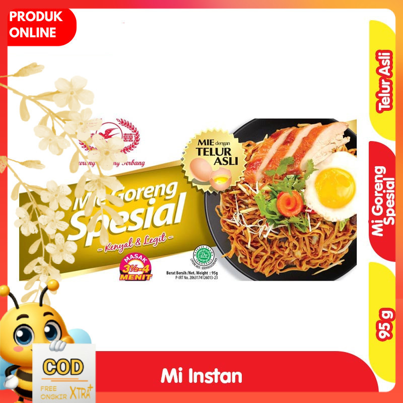 

Burung Layang Terbang Mie Goreng Spesial 95 g