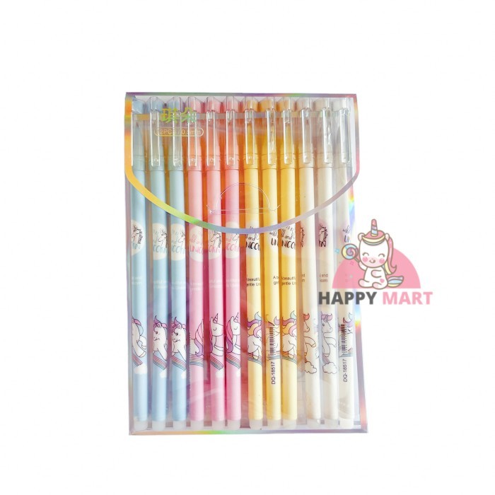 

Pulpen kuromi / unicorn grosir 12 pcs - Unicorn