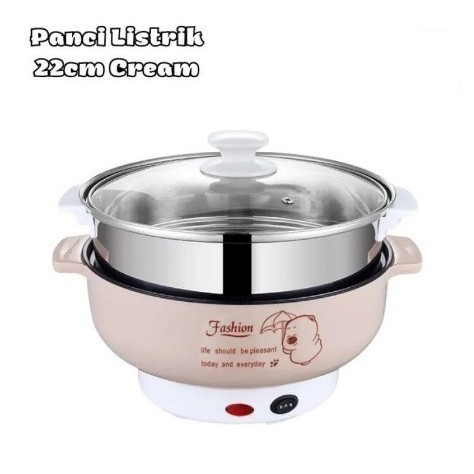 Panci Listrik Serbaguna Jumbo - Multifungsi Free Kukusan Kapasitas Besar