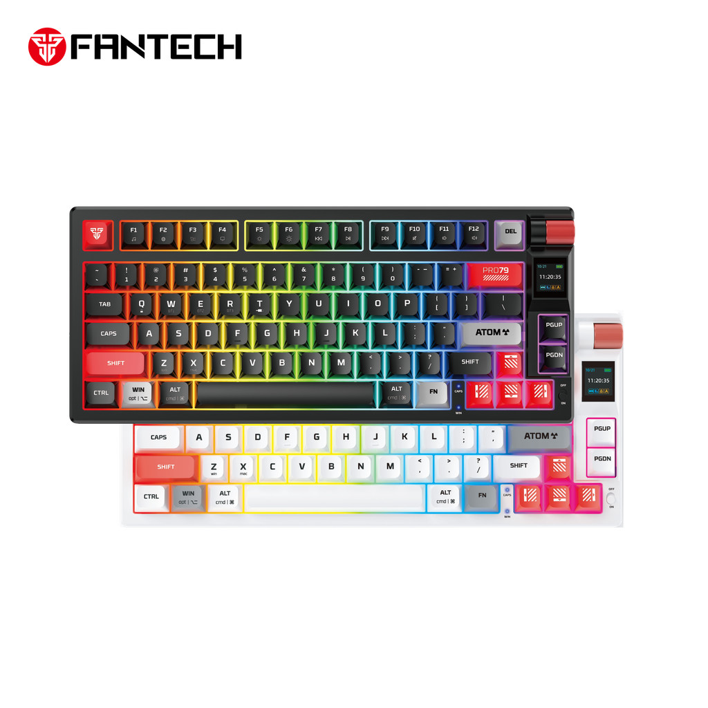 Fantech ATOM PRO79 PRO 79 MK917 MK-917 Wireless Keyboard Mechanical Gaming Hotswap 5 Pin