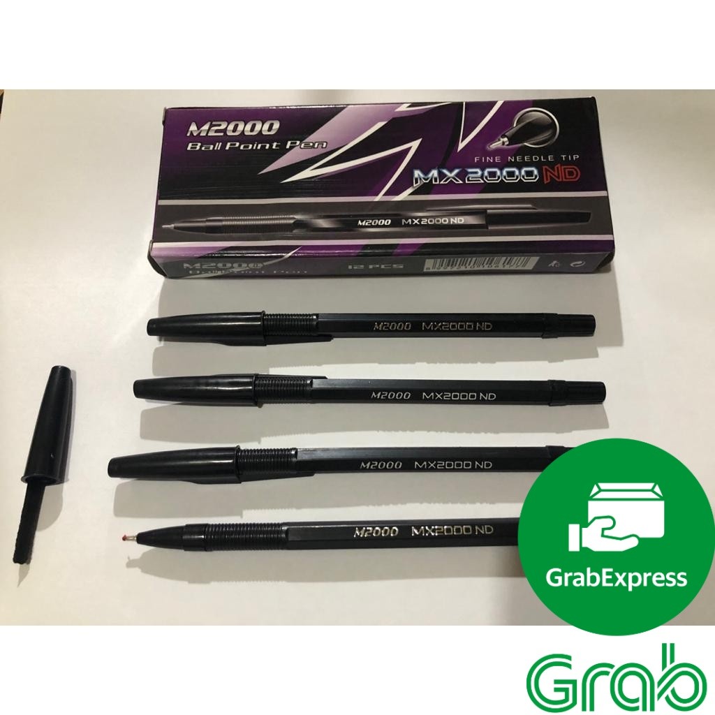

M2000 Per satuan pulpen tinta hitam mx2000