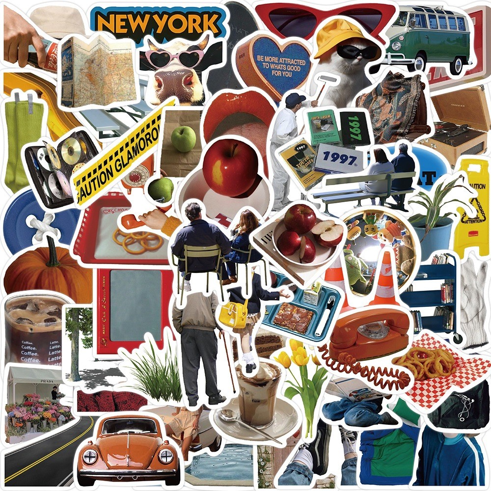 

Stiker Daily Korea Sticker Style Korea Minimalis & Populer Stiker Negara Korea