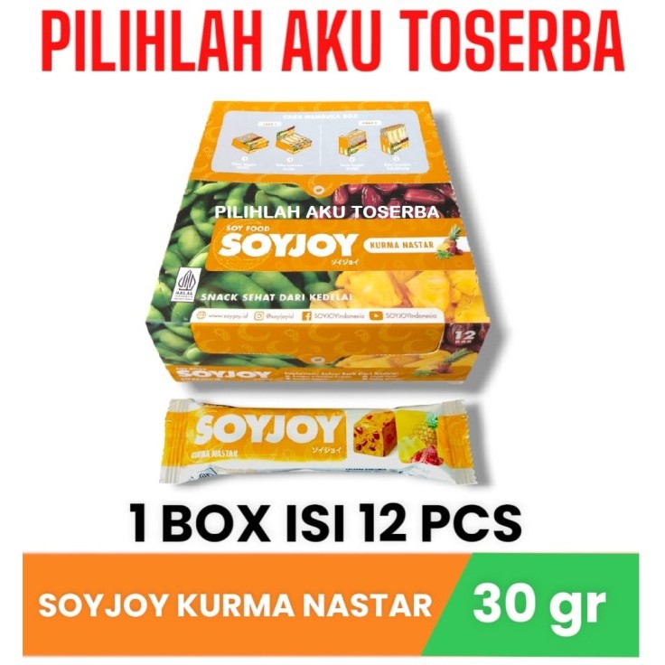 

SOYJOY KURMA NASTAR - ( HARGA 1 BOX ISI 12 pcs )