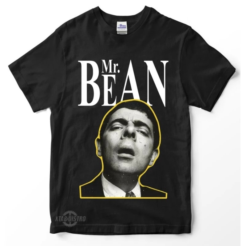 kaos film Mr.BEAN vintage komedi Unisex | Tshirt Kaos Distro Pria Wanita