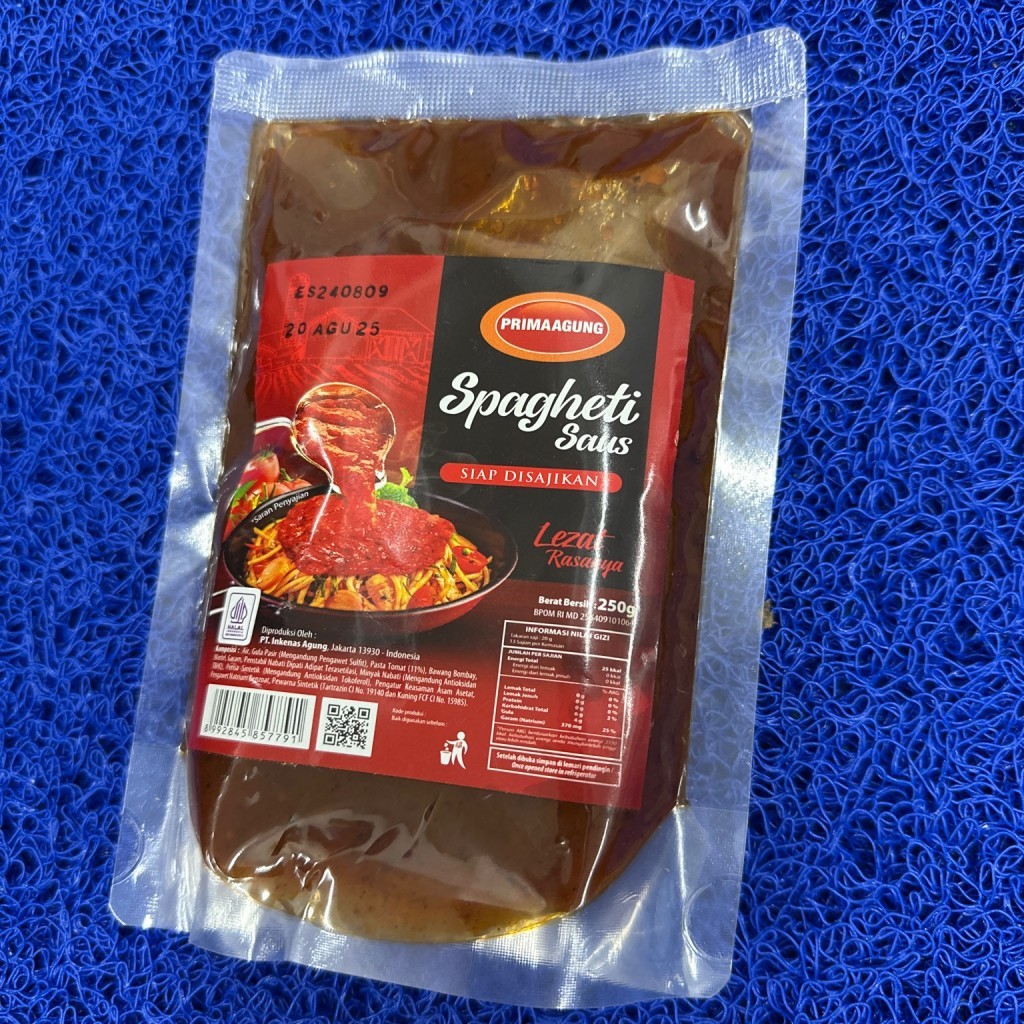 

PRIMA AGUNG SAUS SPAGETI 250GR