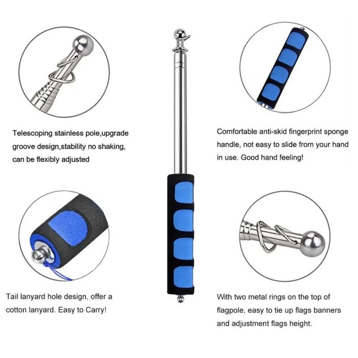 Tongkat Teleskopik Tour Travel Haji Umroh Pemandu wisata Tour Guide