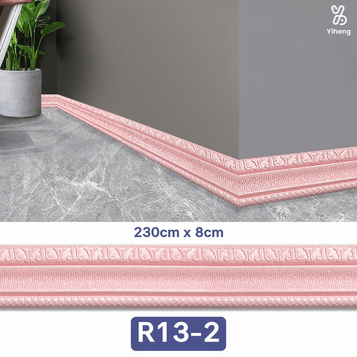 Wall Border List Border Foam 2.3M Border List Wallpaper Plafon Wallpaper Dinding List Dinding 3D YH1