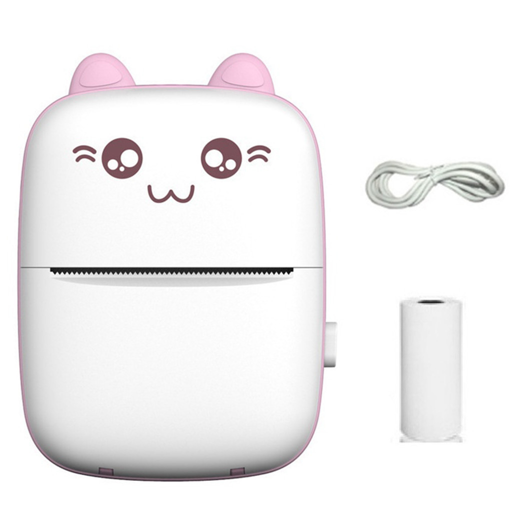 

Stiker Universal Student Home Office Bluetooth Kompatibel Dengan Kertas Printing Mini Thermal Printer