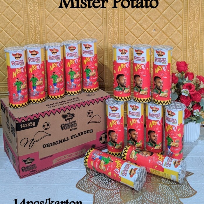 

Mister Potato netto 85g 1 Dus Isi 14 top