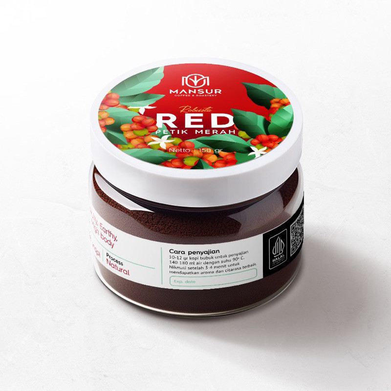 

Kamuja Robusta RED petik merah 150gr