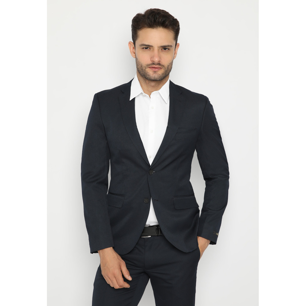 Jobb Crompton-T2 Jas Pria Slim Fit