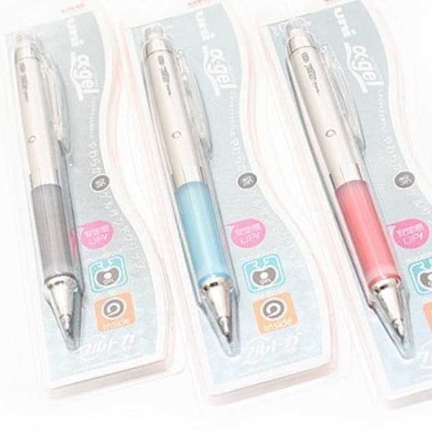 

[New]Promo Uni Alpha Gel Kurutoga Mechanical Pencil 0.5mm M5-858GG - Blue