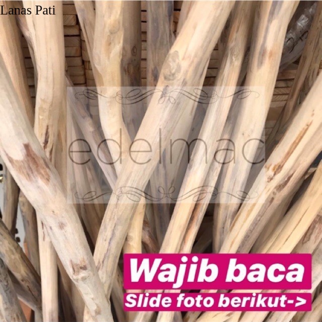 

TM212 Ranting Kayu Jati | Ranting Kayu Macrame part II XD7