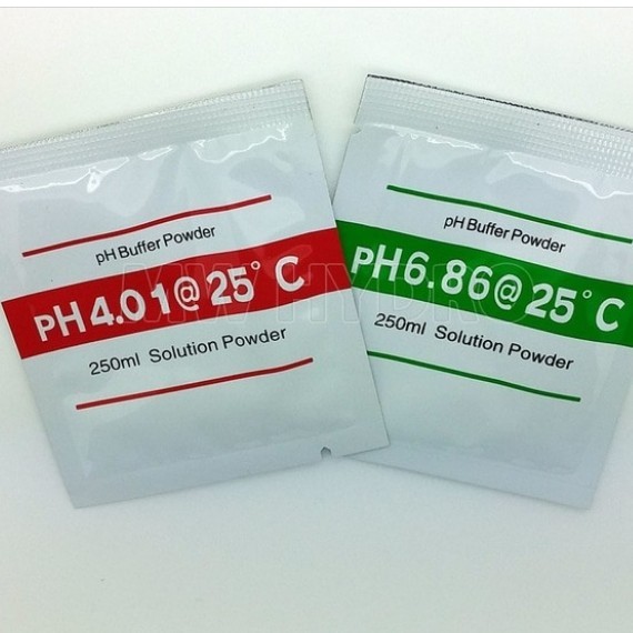 

BYE99 set PH meter Bubuk powder calibrasi 4.01 and 6.86 serbuk air mineral