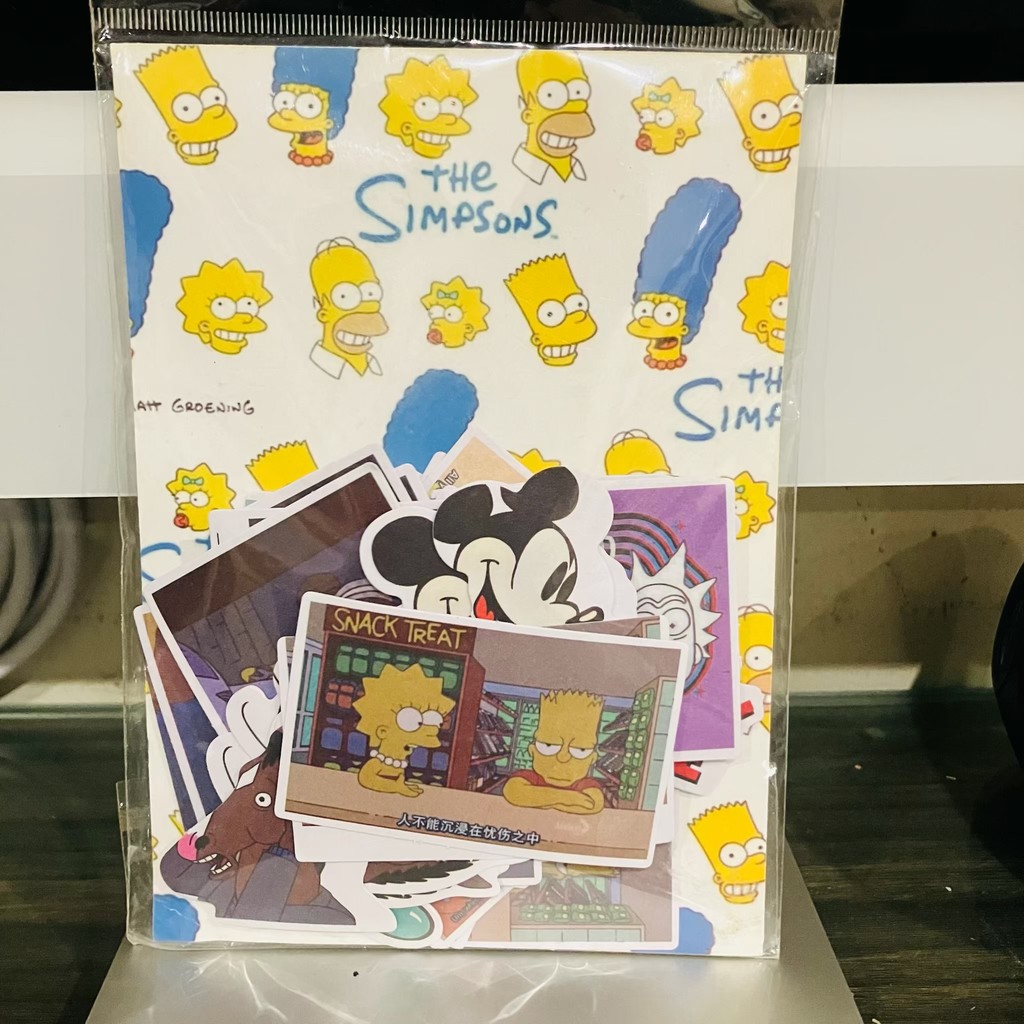 

sticker journaling scrapbook the simpson