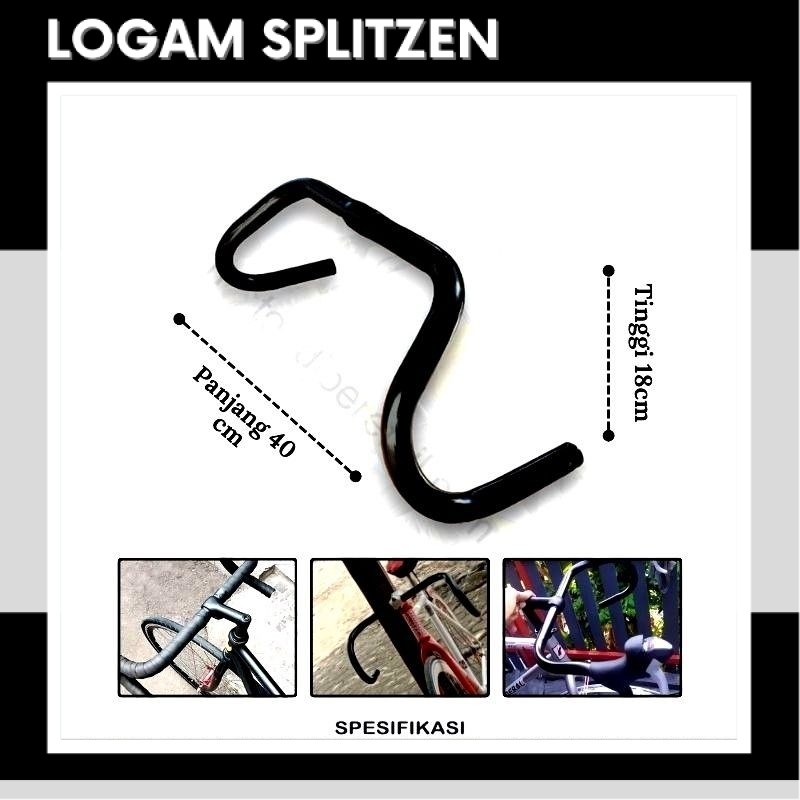 PROMO Dropbar Fixie Standar Roadbike Stang Sepeda Balap Oversize / Stang Balap Minion Bisa Cod