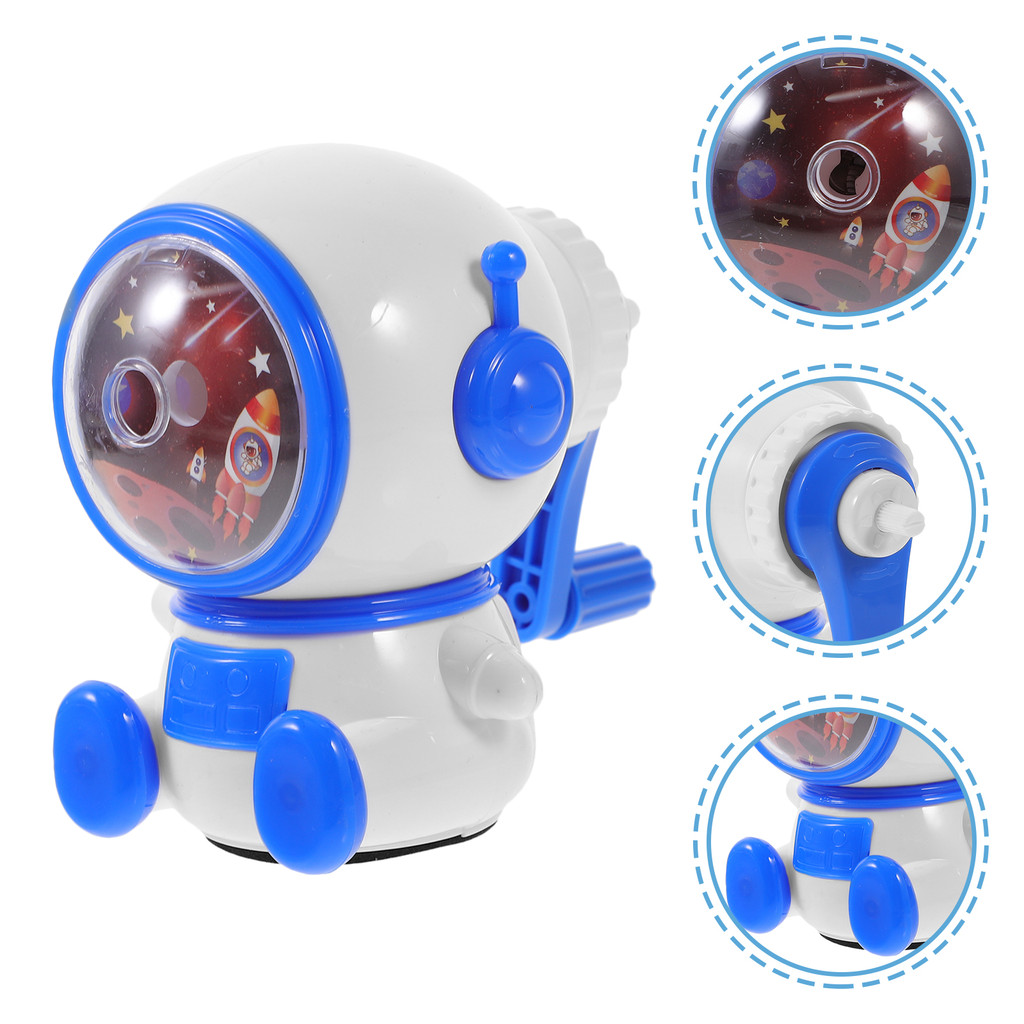 

Pencil Sharpener Manual Student Supply Heavy Students Blue Convenient Sharpeners Child