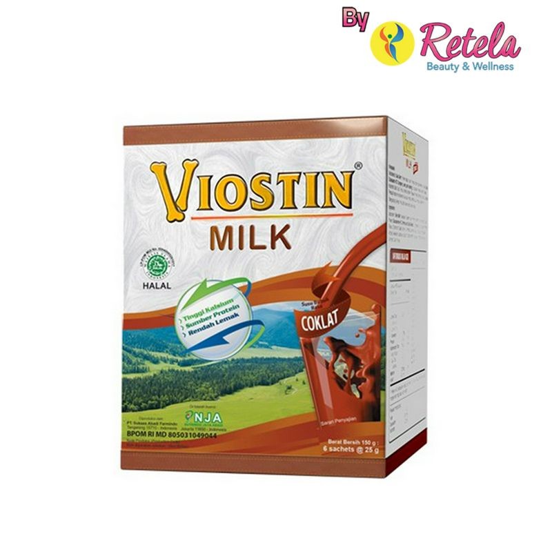 

VIOSTIN MILK COKLAT 1 BOX 6 SACHET