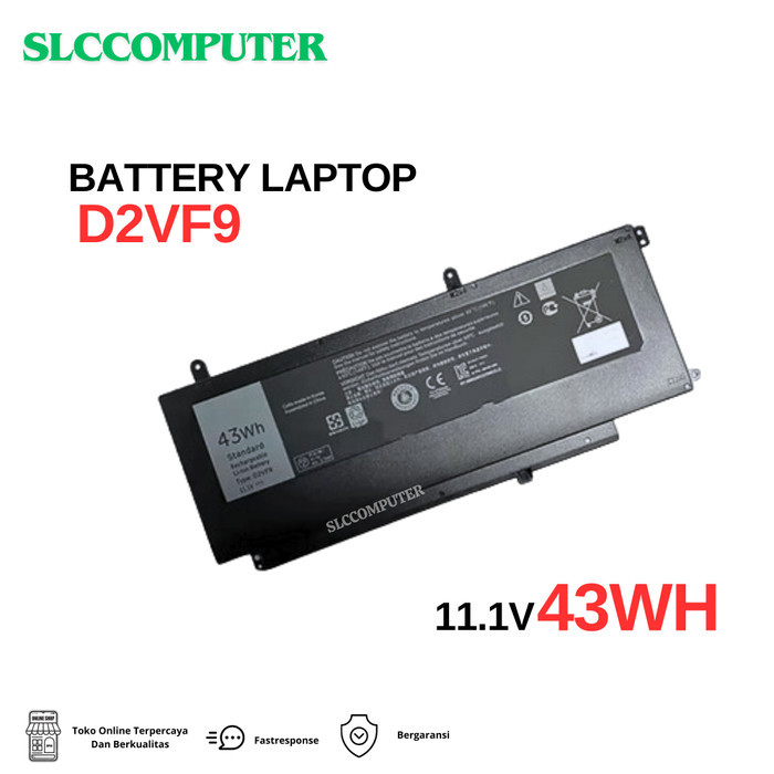 D2VF9 Laptop Battery Baterai Inspiron 15 7547 7548 For Vostro 5459 Sereis 0PXR51 0YGR2V P41F P68G 4P