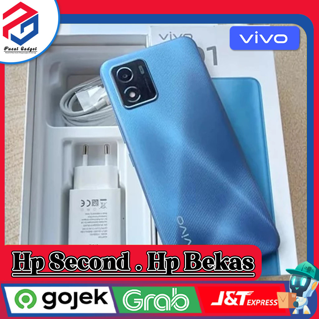 Vivo Y01 | Y01A Ram 2 Rom 32GB Second Grade A