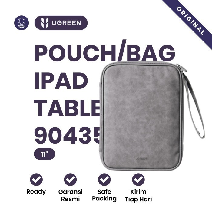 READY UGREEN Pouch 11 inch iPad Tablet Storage Sleeve Case Bag 90435 11"