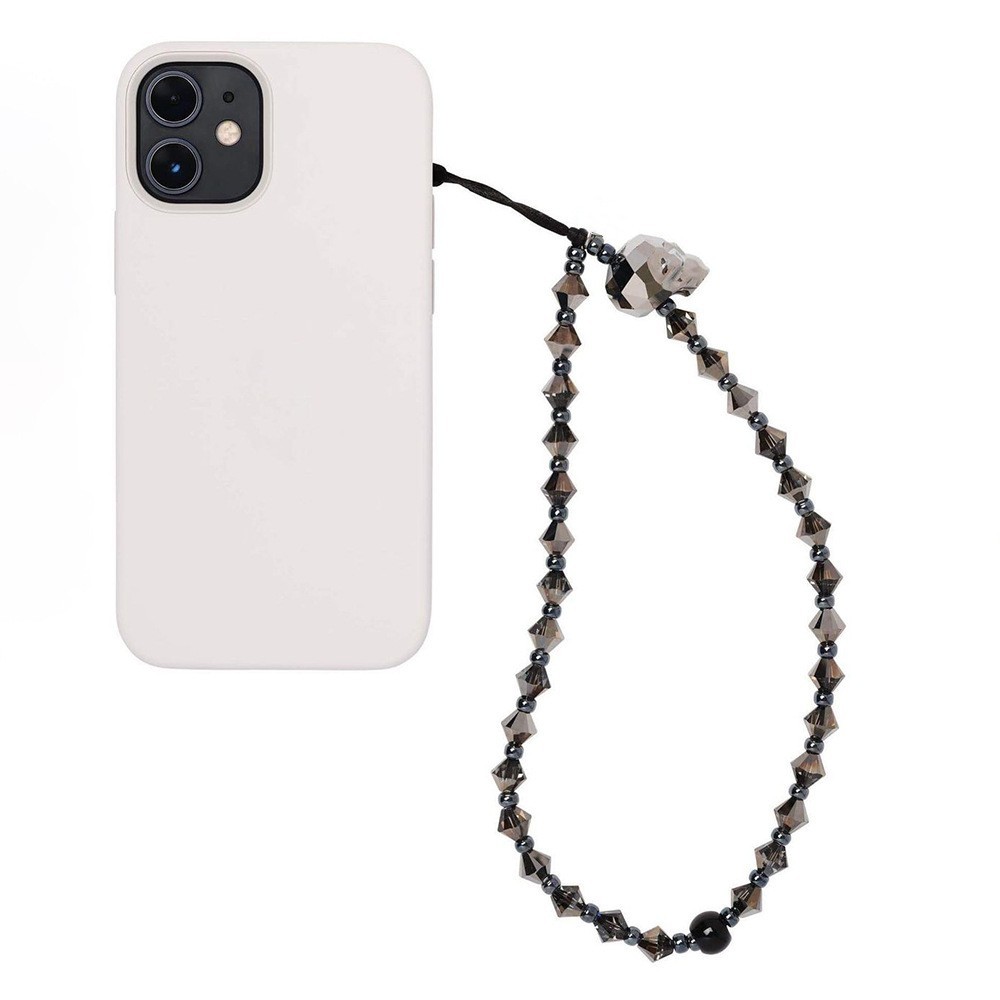 

Skull Phone Charm Wholesale Supplier Mobile Phones Chain Crystal Beads Telephone Jewelry Phone Straps Anti-lost Lanyard