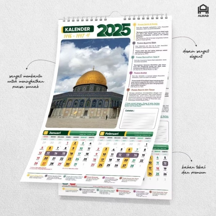 

ANDM Kalender Puasa 2025 Dinding Ukuran 31 x 47 D01