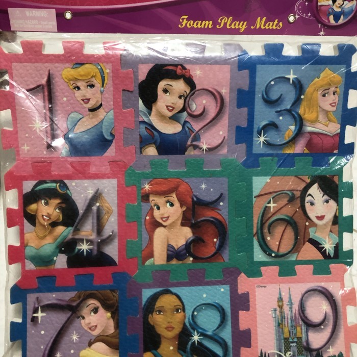 PRS99 Disney Mini Soft Foam Mat - Disney Princess (Eva Mat)