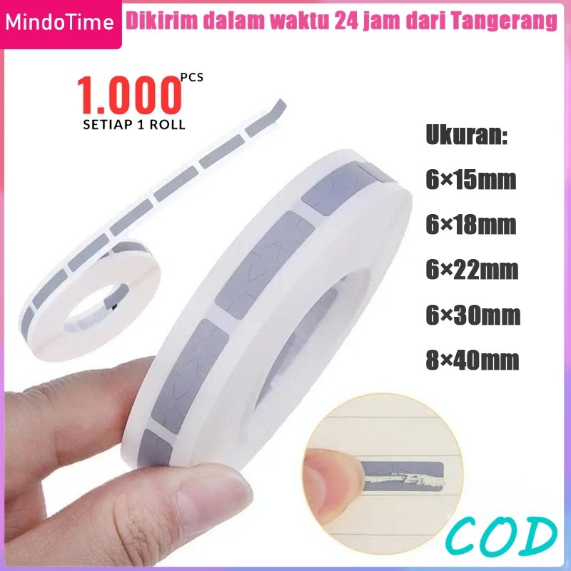 

1000pcs Gosok PinLabel Sticker Scratch Stiker/Scratch Off Label Gosok Penutup Sticker COD