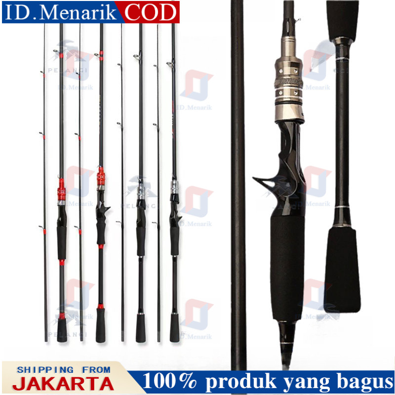 joran pancing kuat 50kg/joran pancing carbon asli kuat/joran carbon murah kuat/joran murah cuci guda