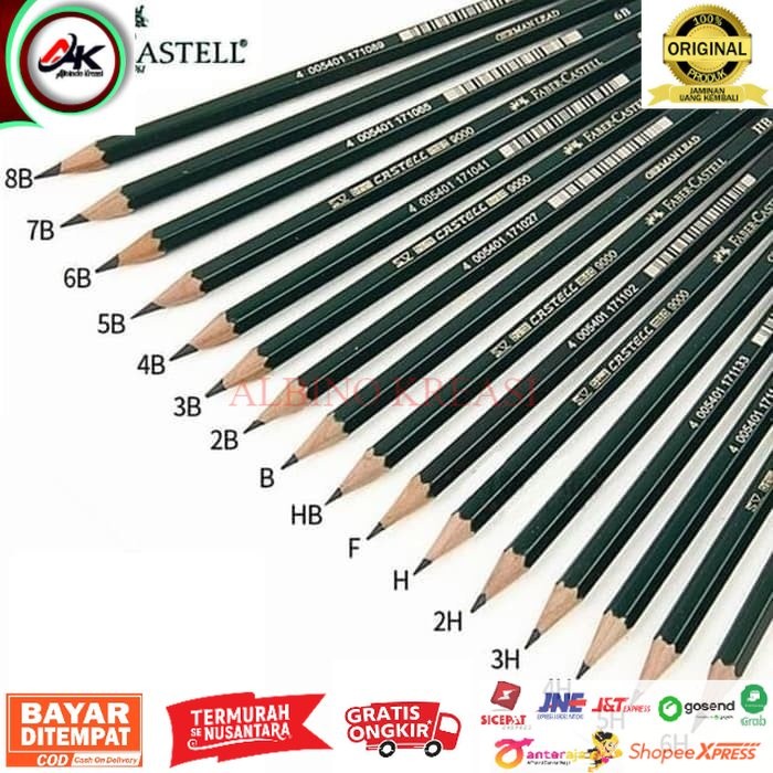 

[ATR] Pensil 2B Faber Castell