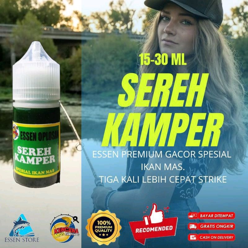 Essen Ikan Mas Premium Oplosan Kamper Sereh-574